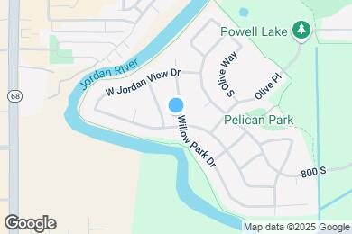 Map image of the property - 606 S Willow Park Dr