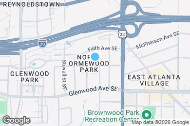 Map image of the property - 1088 Sanders Ave SE