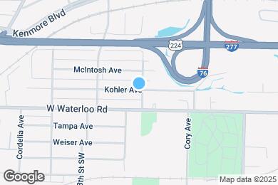 Map image of the property - 1138 Kohler Ave
