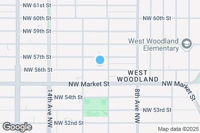 Map image of the property - 912 NW 56th St