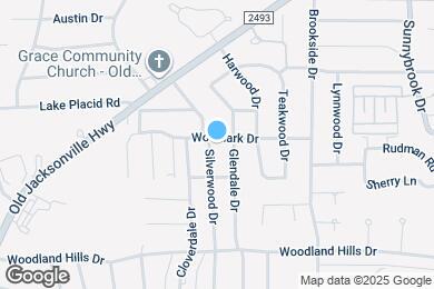 Map image of the property - 3404 Silverwood Dr