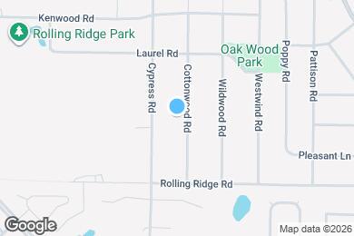 Map image of the property - 1465 Cottonwood Rd