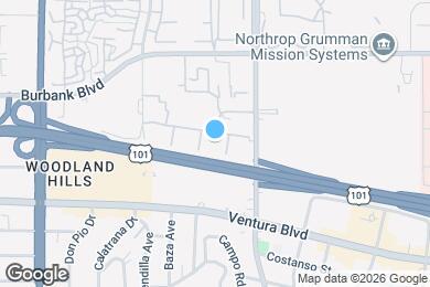 Map image of the property - 5525 Canoga Ave