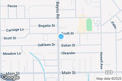 Map image of the property - 1825 Bayou Rd