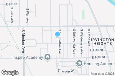 Map image of the property - 2007 S Manhattan Ave