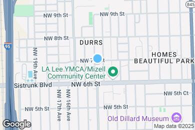 Map image of the property - 642 NW 15th Ave