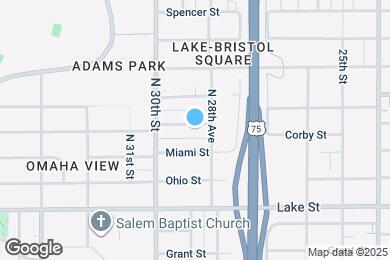 Map image of the property - 2859 Corby St