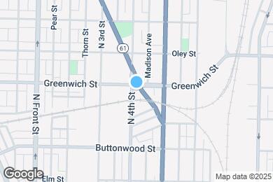 Map image of the property - 534 Centre Ave