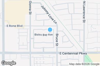 Map image of the property - 1128 Bistro Bay Ave