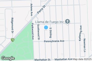 Map image of the property - 800 Robinwood St