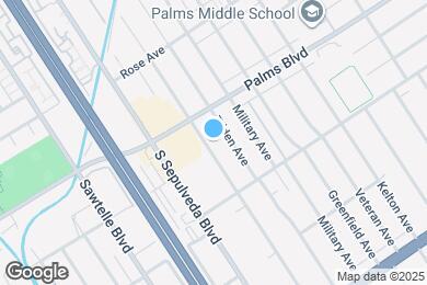 Map image of the property - 3530 S Bentley Ave