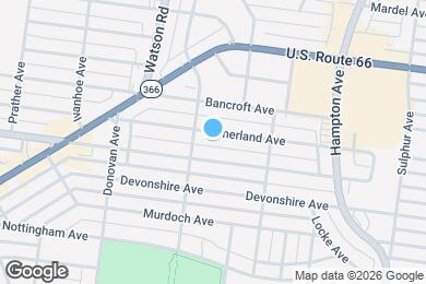 Map image of the property - 6362 Sutherland Ave