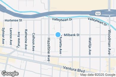 Map image of the property - 4475 Murietta Ave