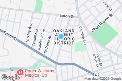 Map image of the property - 154 Oakland Ave