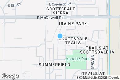 Map image of the property - 1336 N 85th Pl