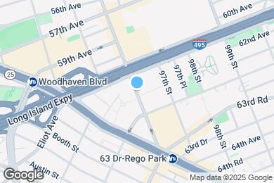 Map image of the property - 61-55 Junction Blvd