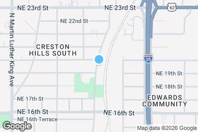 Map image of the property - 2012 Miramar Blvd