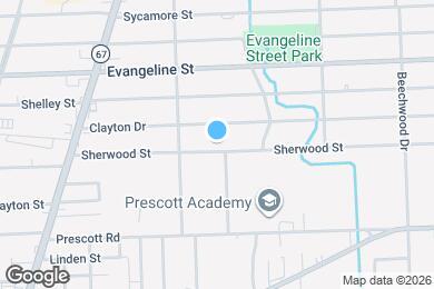 Map image of the property - 3835 Sherwood St