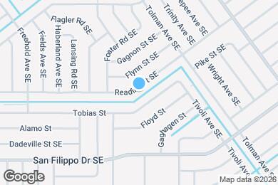 Map image of the property - 606 Reading St SE