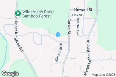 Map image of the property - 112 Live Oak Dr