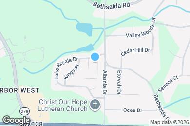 Map image of the property - 7395 Royale Ln