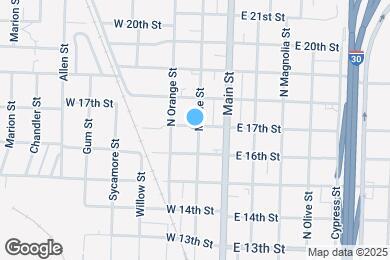 Map image of the property - 1621 Maple St