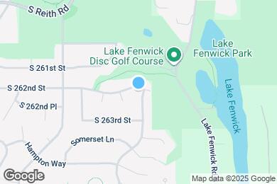 Map image of the property - 4521 S 262nd St