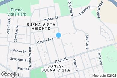 Map image of the property - 1103B Cecilia Ave
