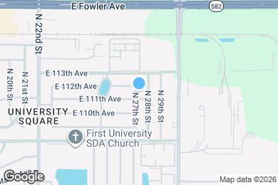 Map image of the property - 11103 N 27th St