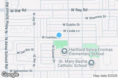Map image of the property - 667 W Ivanhoe St