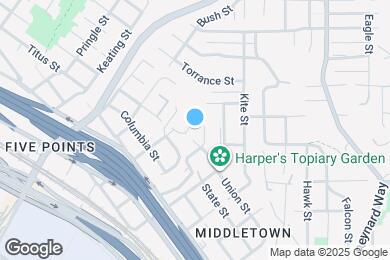 Map image of the property - 3523 Crowell St