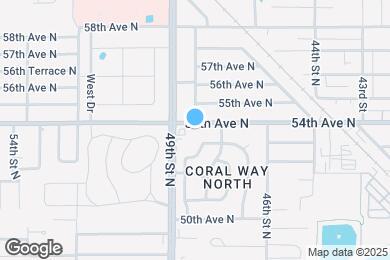 Map image of the property - 4800 54th Ave N