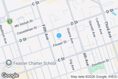 Map image of the property - 136 Brightwood Ave