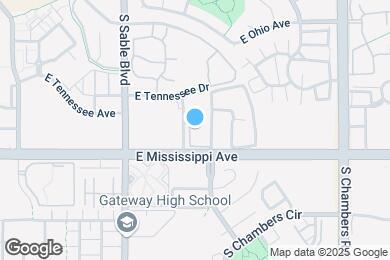 Map image of the property - 1074 S Dearborn St