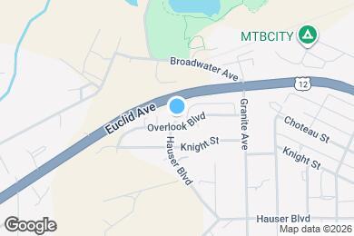 Map image of the property - 2676 Overlook Blvd