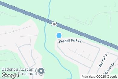 Map image of the property - 887 Kendall Park Dr