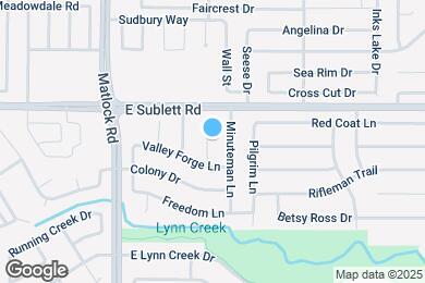 Map image of the property - 6211 Valley Forge Ct