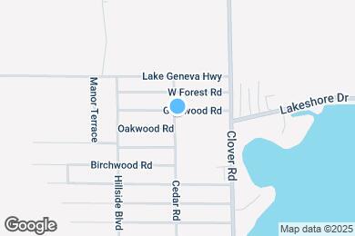 Map image of the property - N1458 Cedar Rd