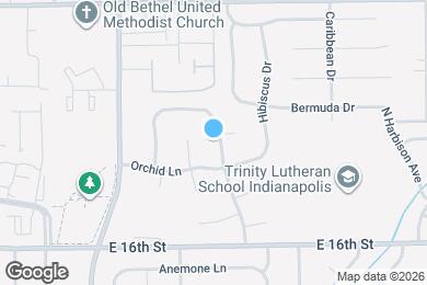 Map image of the property - 1808 Forsythia Dr