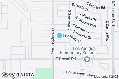 Map image of the property - 1921 E Virginia St