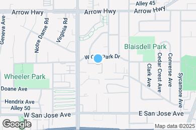 Map image of the property - Evria Claremont Apartments