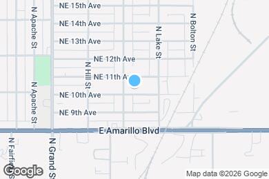 Map image of the property - 4013 NE 10th Ave