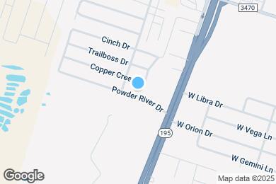 Map image of the property - 1201 Powder River Dr