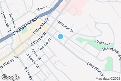 Map image of the property - 221 Lincoln Ave