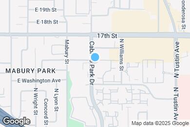 Map image of the property - 1345 Cabrillo Park Dr