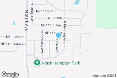 Map image of the property - 11515 N Lane Ave