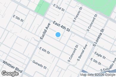 Map image of the property - 3059 E 5th St