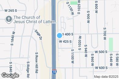 Map image of the property - 421 S 1275 W