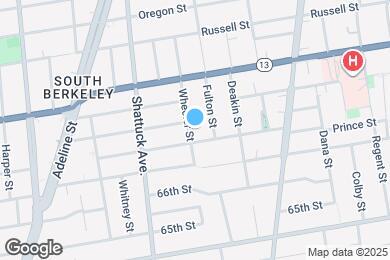 Map image of the property - 3049 Wheeler St