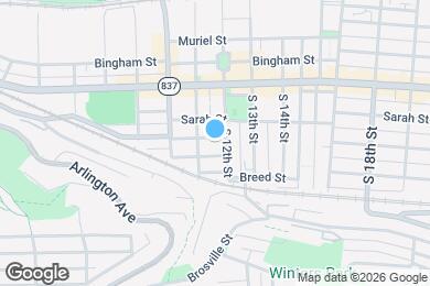 Map image of the property - 1116 Bradish St